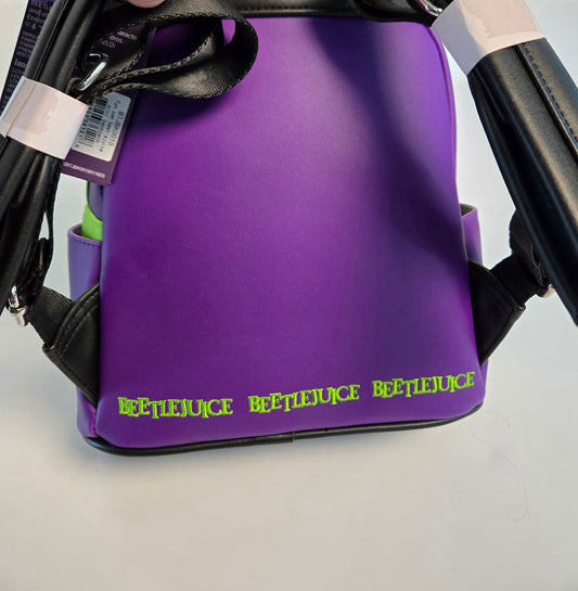 WB Beetlejuice Cosplay Mini Backpack
