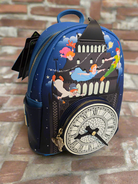 Disney Peter Pan Glow Clock Mini Backpack