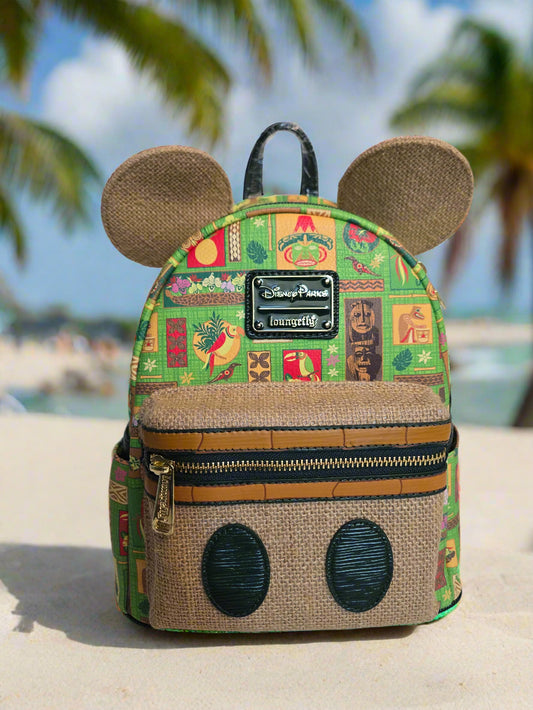 Disney Parks Mickey Mouse The Main Attraction Enchanted Mickey Mouse Tiki Room Mini Backpack
