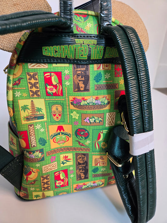 Disney Parks Mickey Mouse The Main Attraction Enchanted Mickey Mouse Tiki Room Mini Backpack