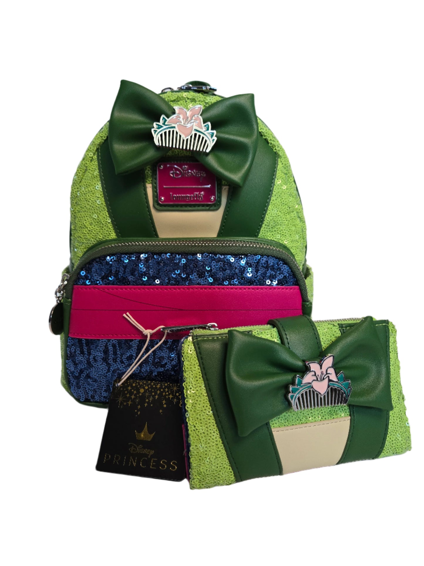 Disney Princess Mulan Sequin Mini Backpack - RARE