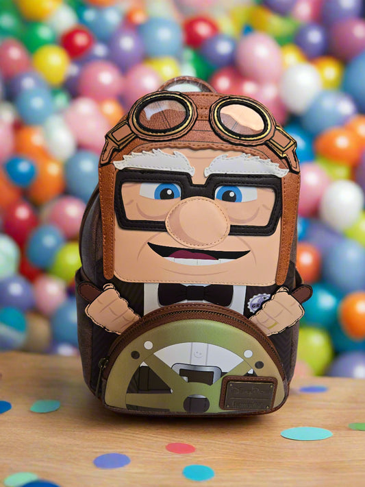 Disney Pixar Up Carl Cosplay Mini Backpack