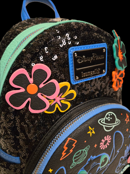 Disney Lilo & Stitch 626 Sequin Mini Backpack