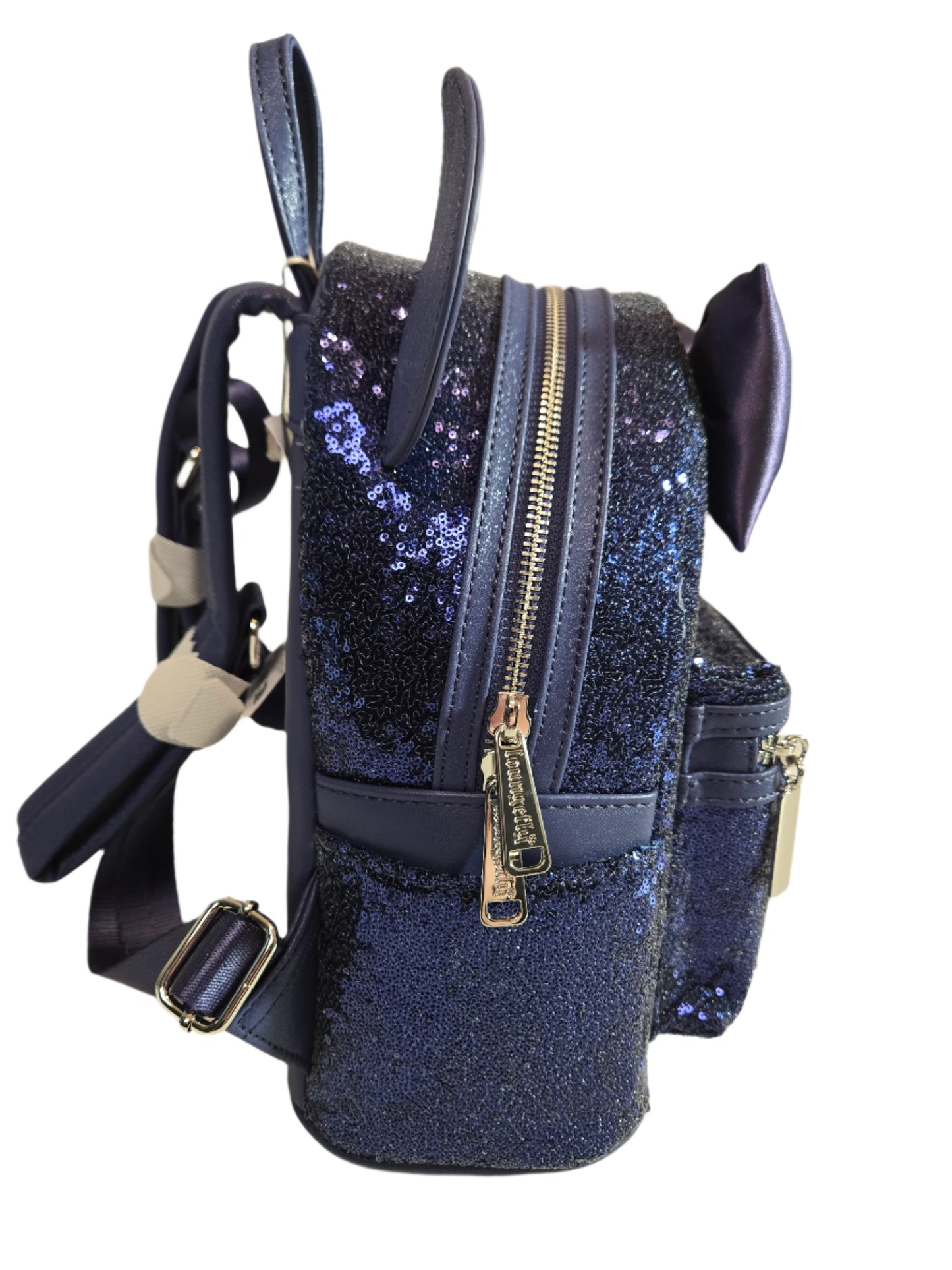 Disney Parks Purple Sequin Disney Vacation Club Mini Backpack - RARE