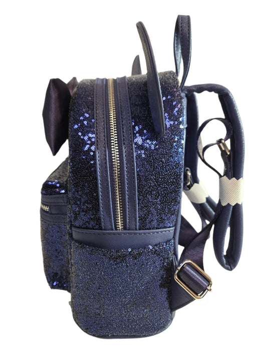 Disney Parks Purple Sequin Disney Vacation Club Mini Backpack - RARE