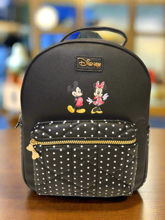 Disney Minnie and Mickey Mouse Polka Dot Backpack