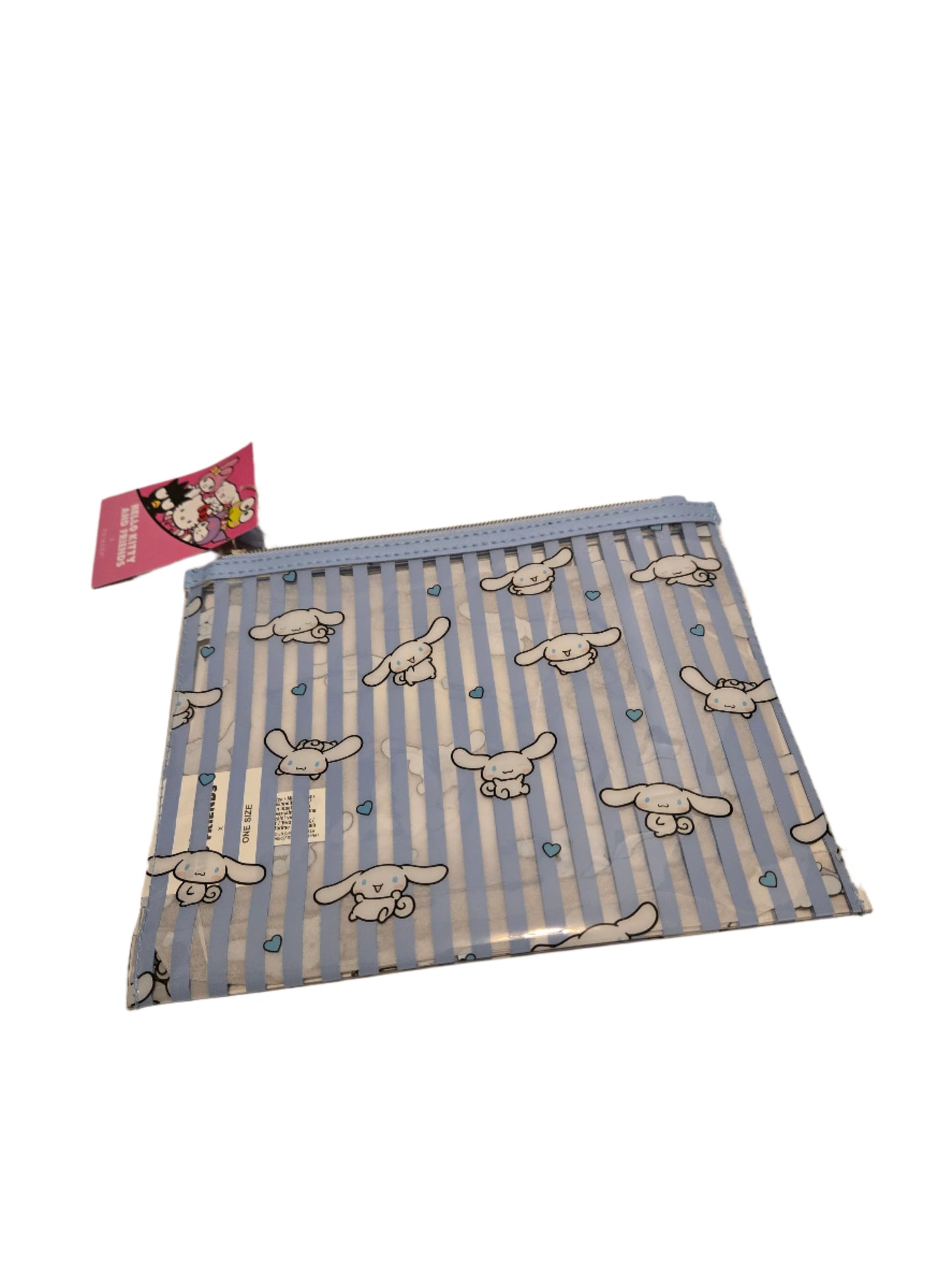 Sanrio Cinnamoroll Blue Vinyl Pencil Bag