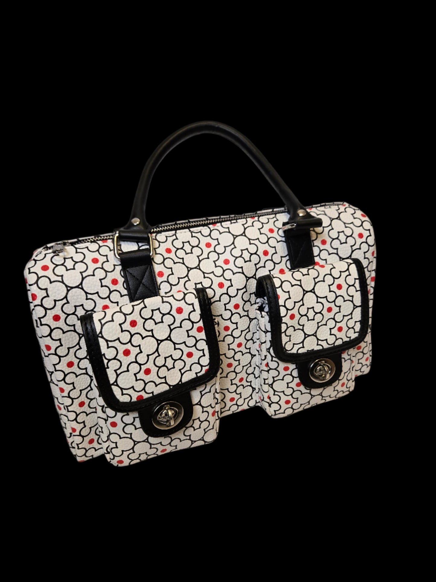 Disney Mickey Head Silhouette Crossbody Handbag