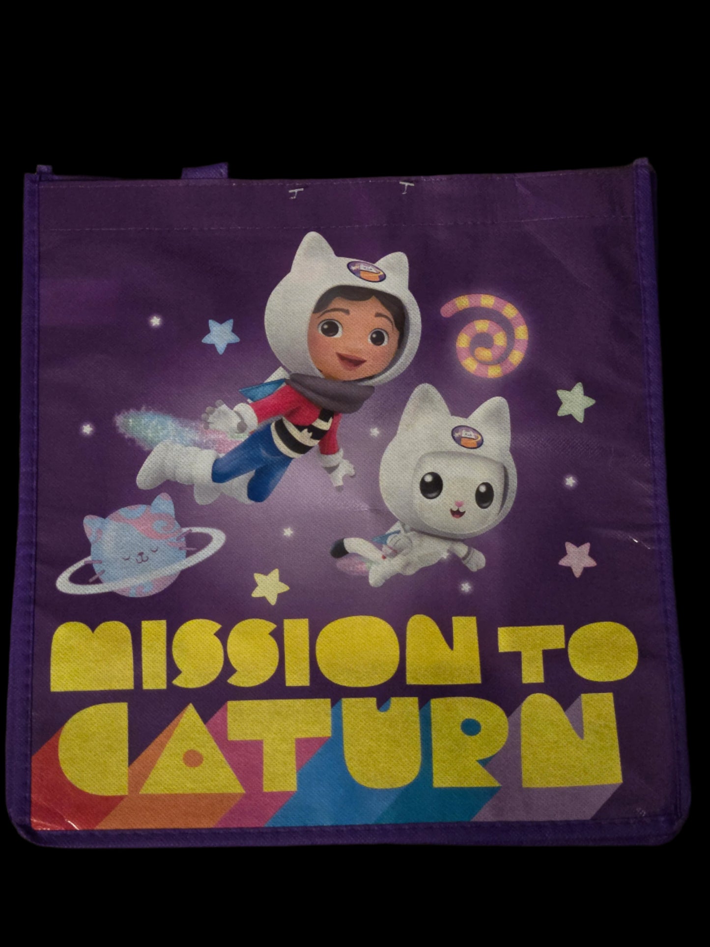 Gabby's Dollhouse Purple Reusable Tote