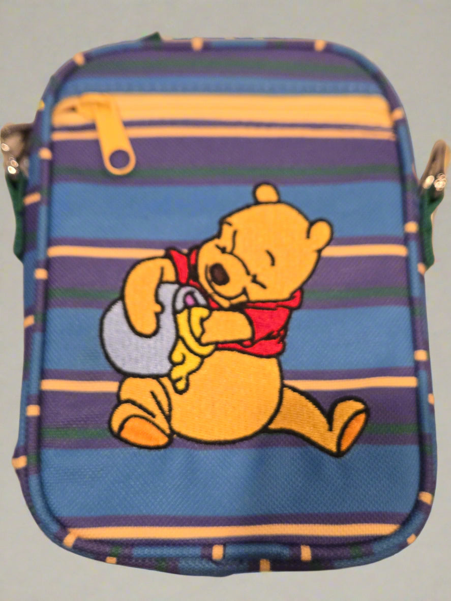 Disney Parks Winnie the Pooh Striped Crossbody