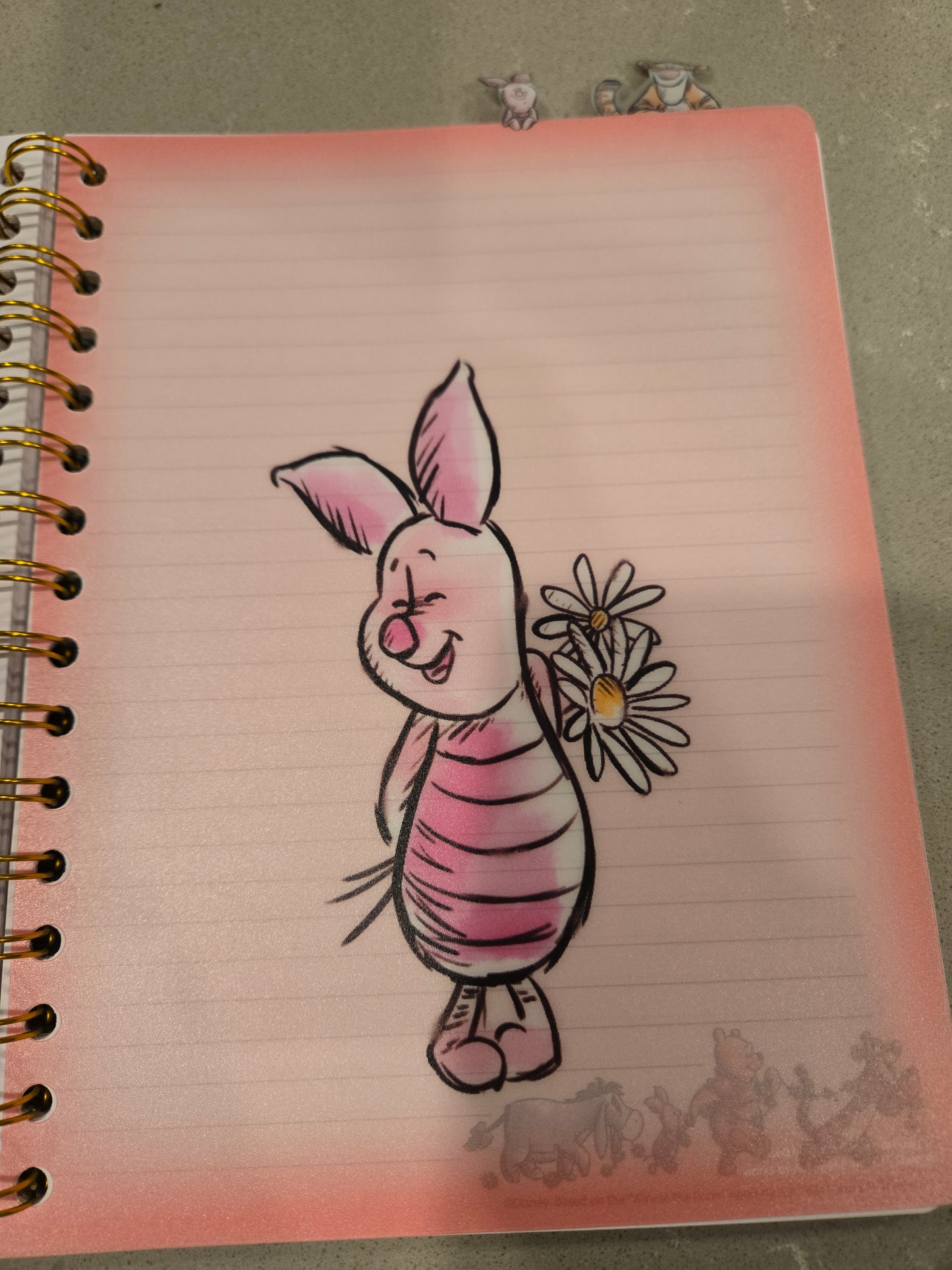 Disney Winnie the Pooh Journal with Character Tabs