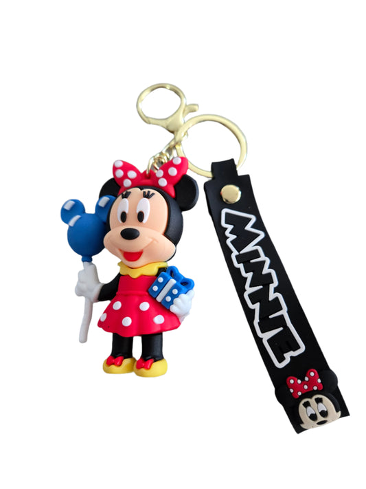 Disney Minnie Mouse Keychain Bag Clip