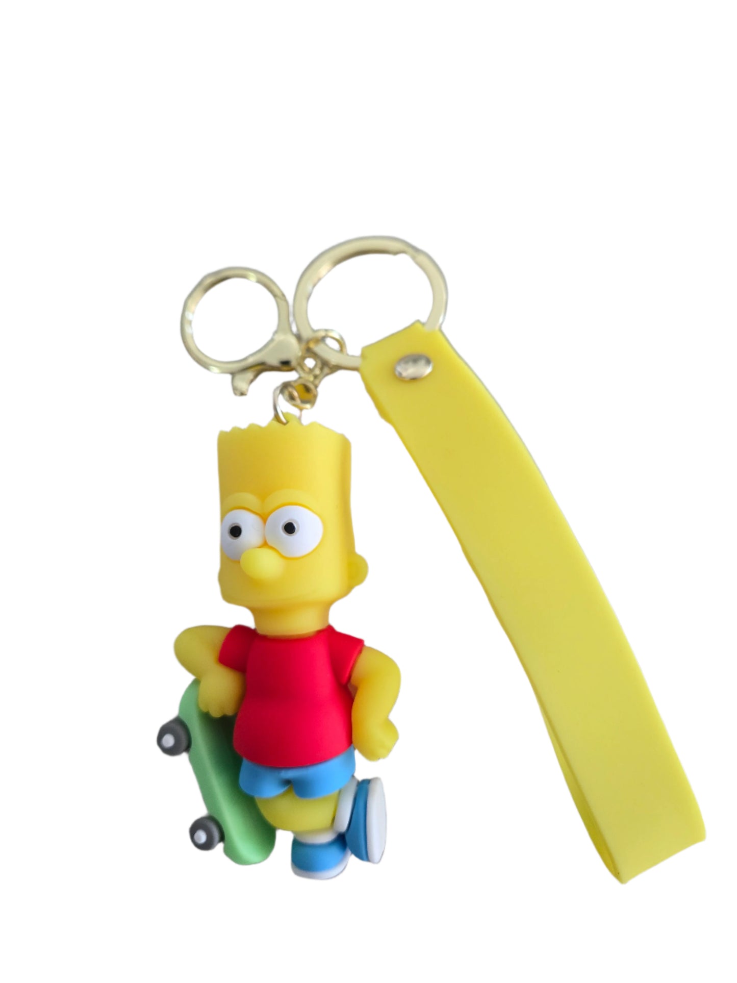 The Simpsons Keychain Bag Clip - Bart