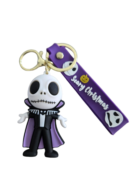 Disney Tim Burton's The Nightmare Before Christmas Keychain Bag Clip - Jack Skellington