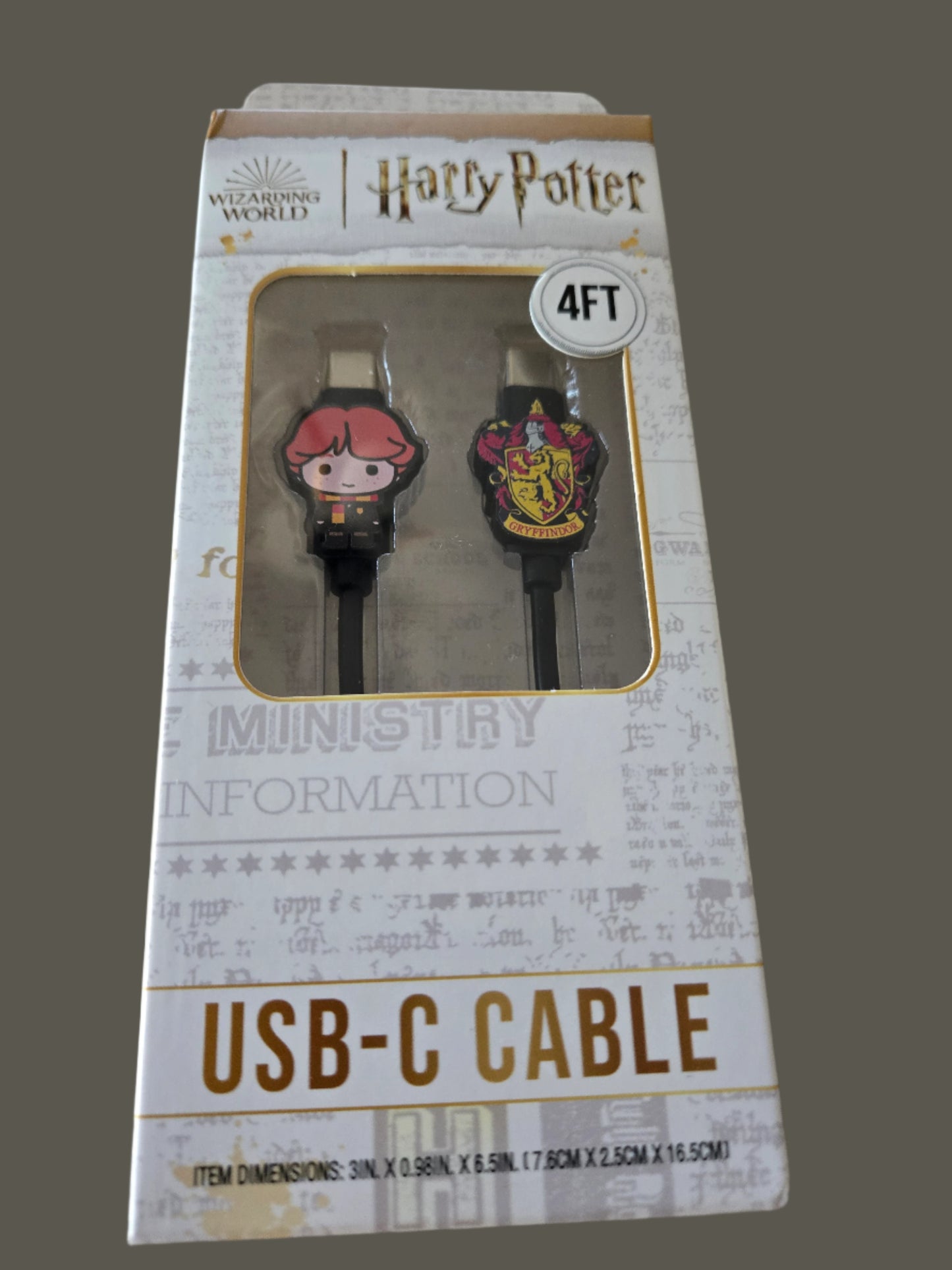 Harry Potter USB-C Cable - Ronald Weasley