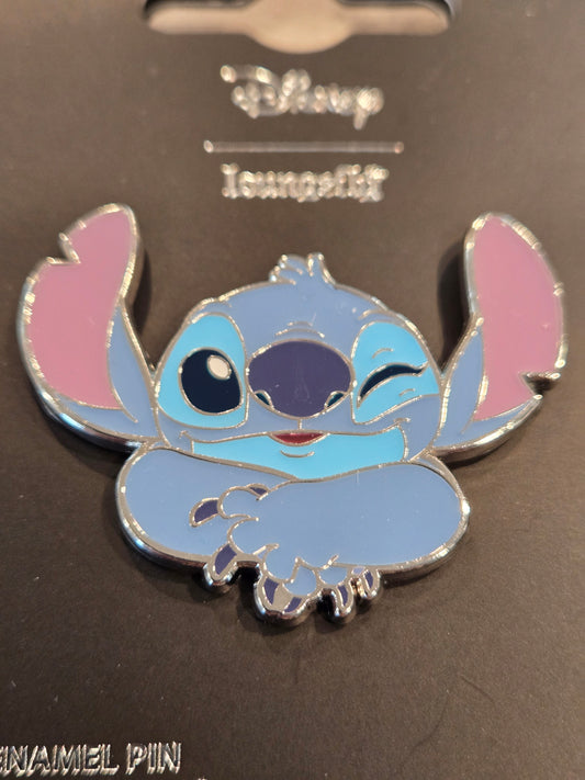 Disney Lilo & Stitch Wink Enamel Trading Pin