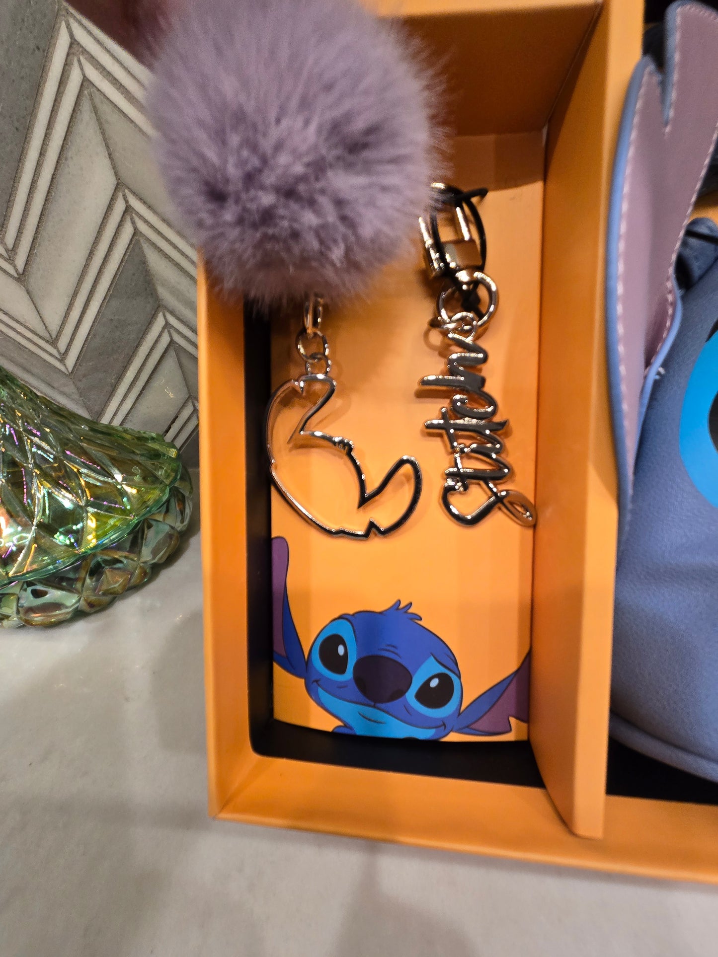 Disney Stitch 3 Piece Gift Set - Face Crossbody