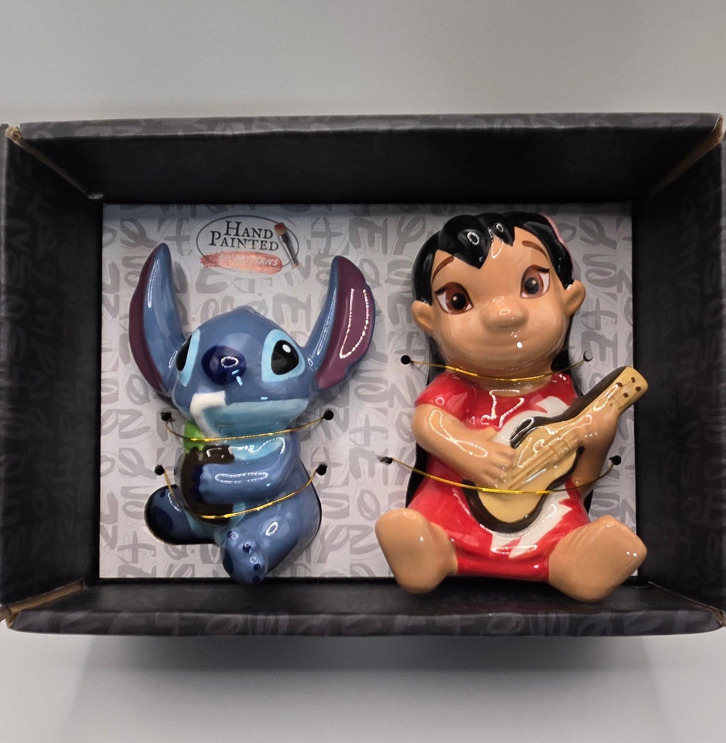 Disney Lilo & Stitch Ceramic Salt and Pepper Shakers