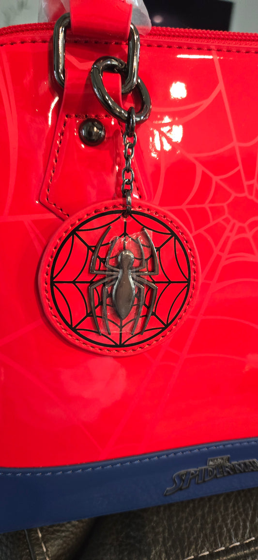 Universal Studios Marvel Spider-Man Patent Leather Crossbody Handbag