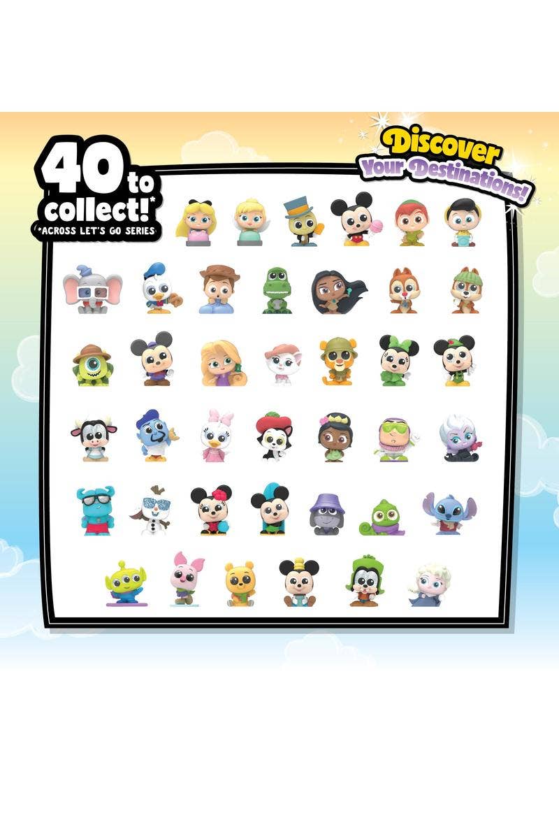 Disney Doorables Let's Go Series One - 2-pack Blind Box