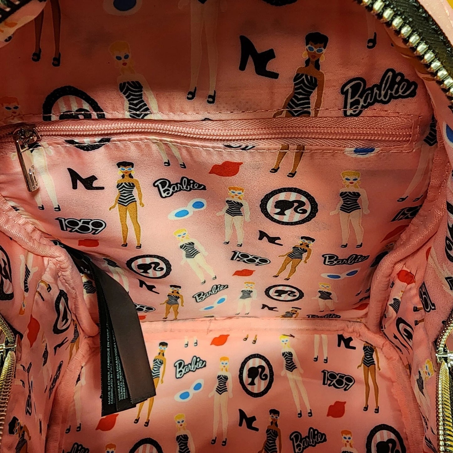 Mattel Barbie Vintage AOP Mini Backpack