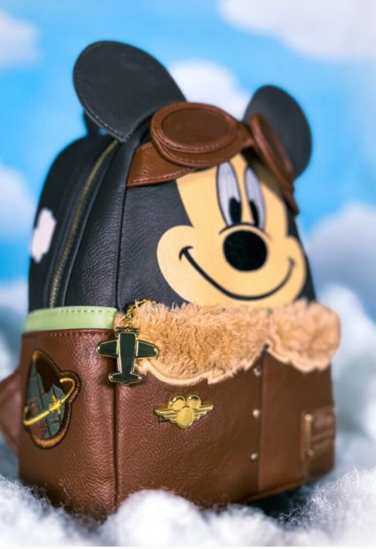 Disney Mickey Aviator World Games Exclusive Mini Backpack