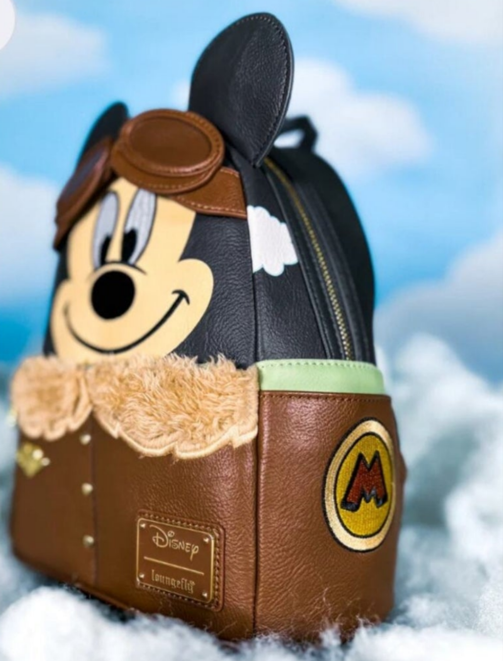 Disney Mickey Aviator World Games Exclusive Mini Backpack