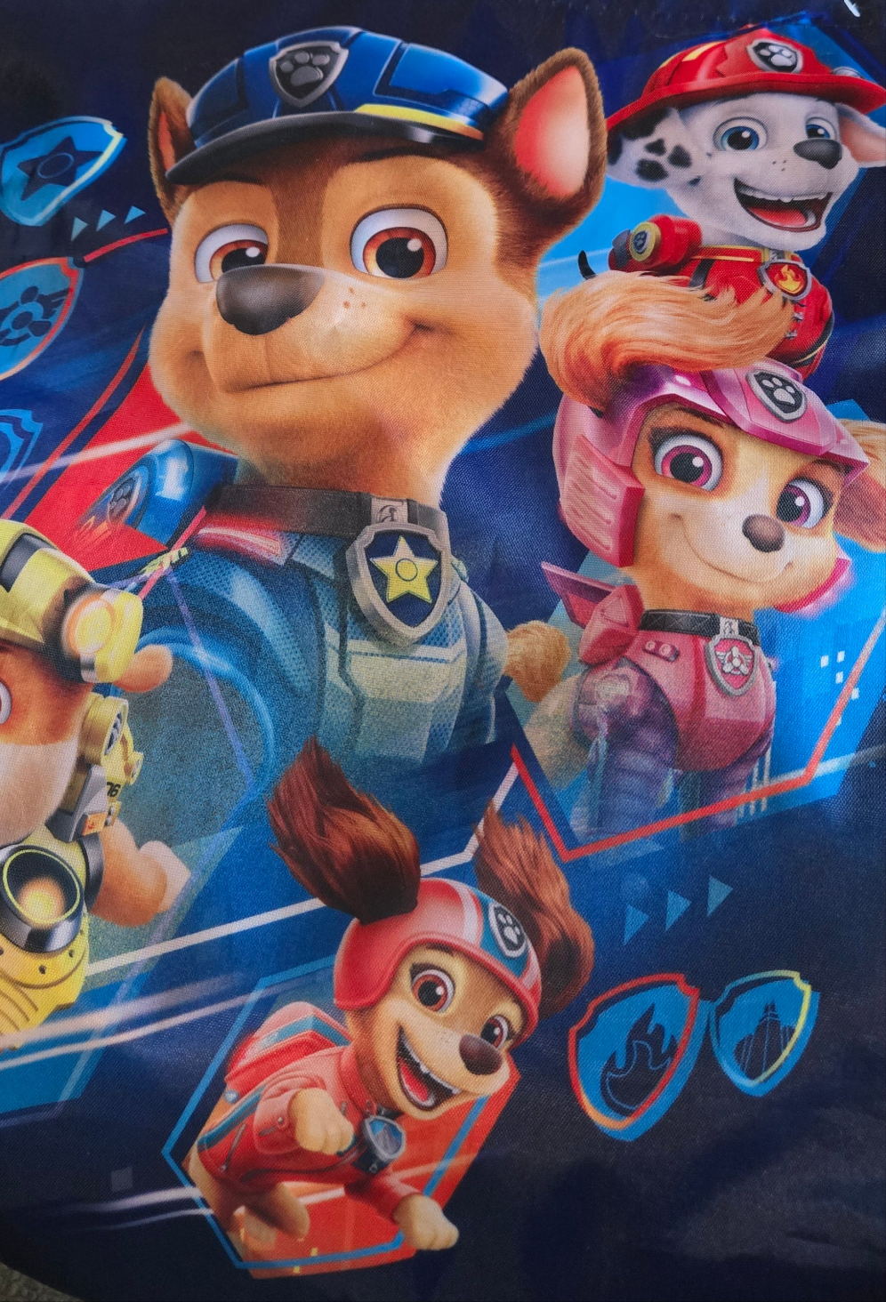 Nickelodeon Paw Patrol Drawstring Backpack Set