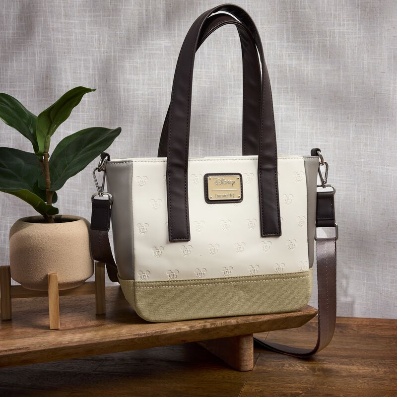 Disney Mickey & Friends Canvas Mini Tote Crossbody Bag