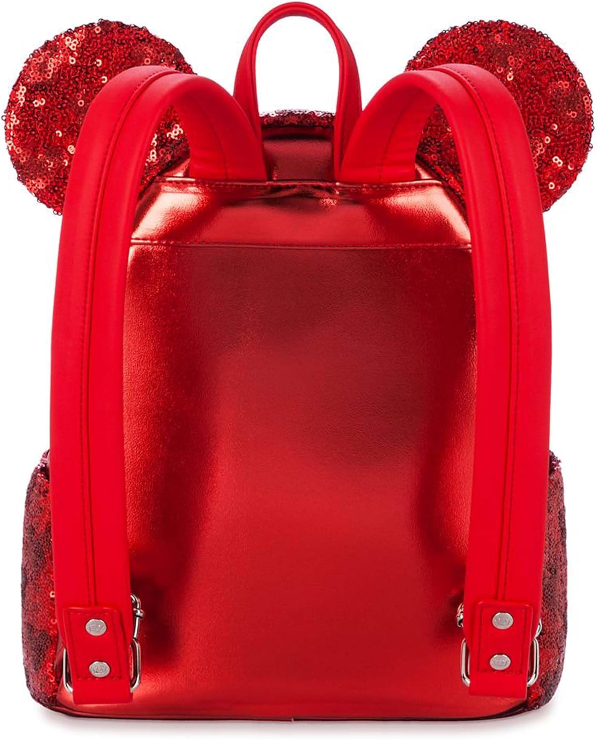 Disney Parks Exclusive Minnie Mouse Sequin Mini Backpack - Red