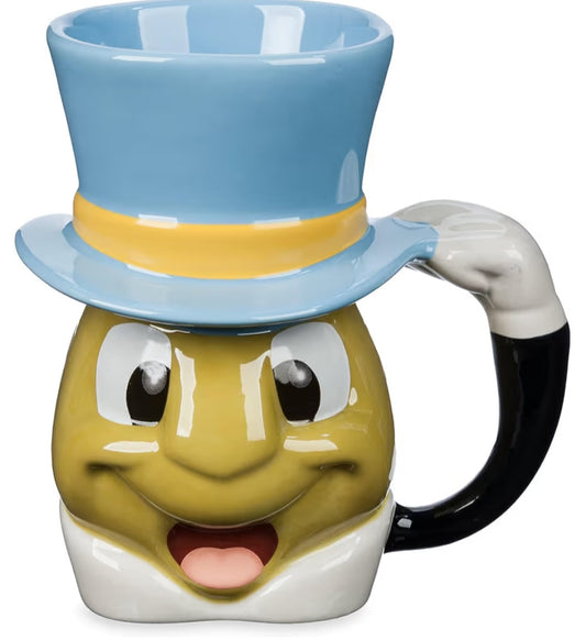 Disney Pinocchio Ceramic Mug - Jiminy Cricket