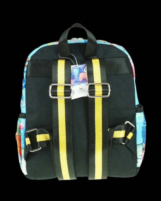 SpongeBob SquarePants Bikini Bottom Adventures Canvas Print Nylon Mini Backpack