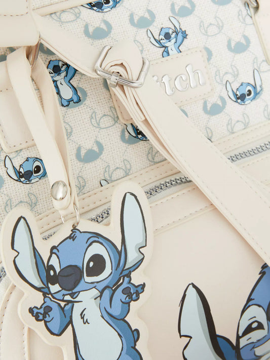 Retired Disney Stitch Weekender Canvas Duffle Carry-on