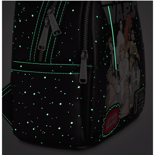 Star Wars Glow in the Dark Parks Exclusive Mini Backpack