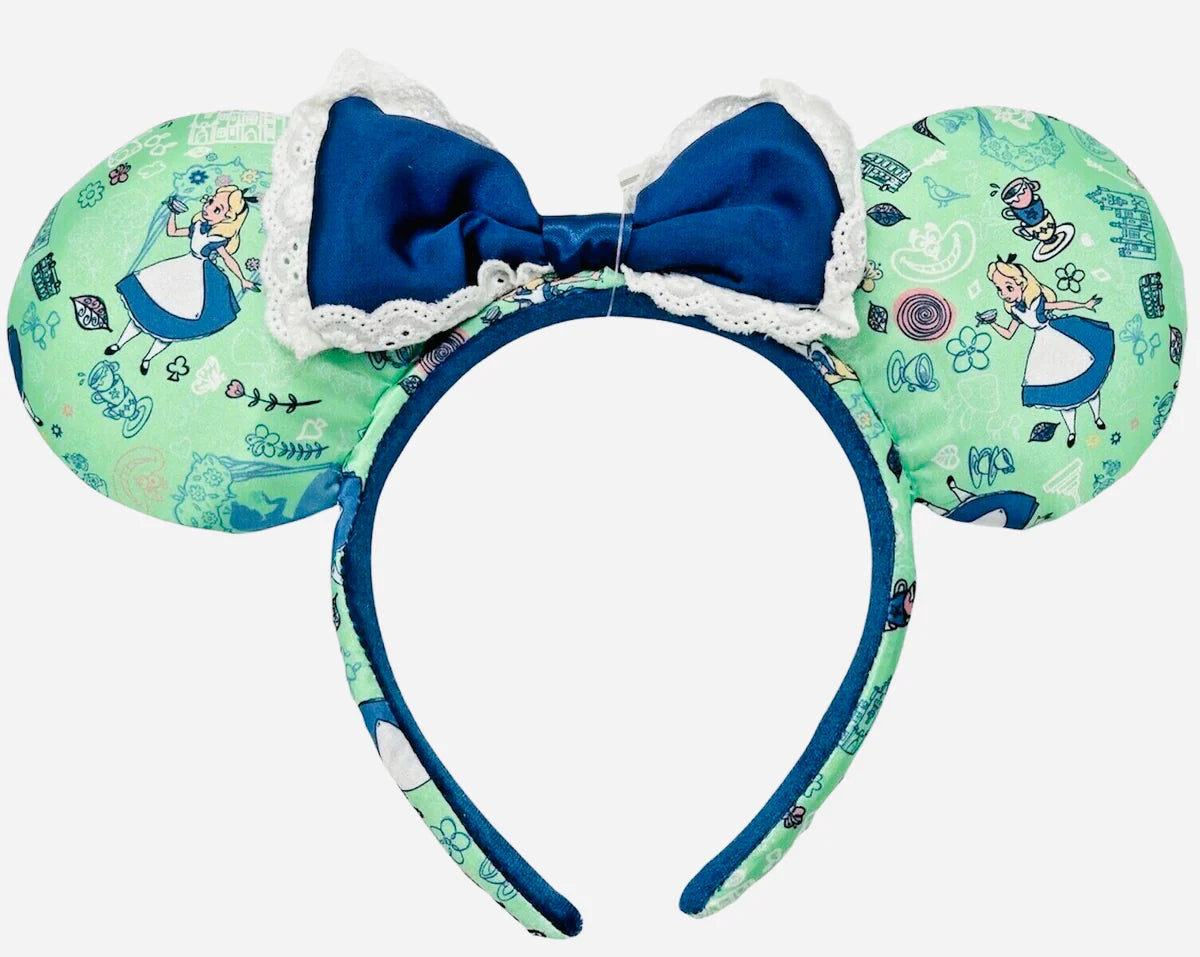 Disney Epcot Alice in Wonderland Ears Headband