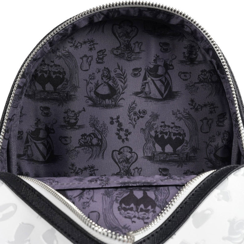 Disney Alice in Wonderland Sketch Tonal AOP Mini Backpack