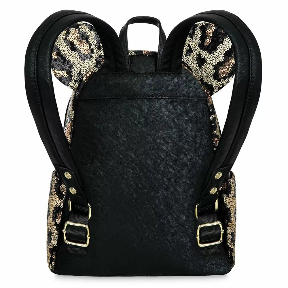 Disney Parks Exclusive Animal Kingdom Cheetah Sequin Mini Backpack