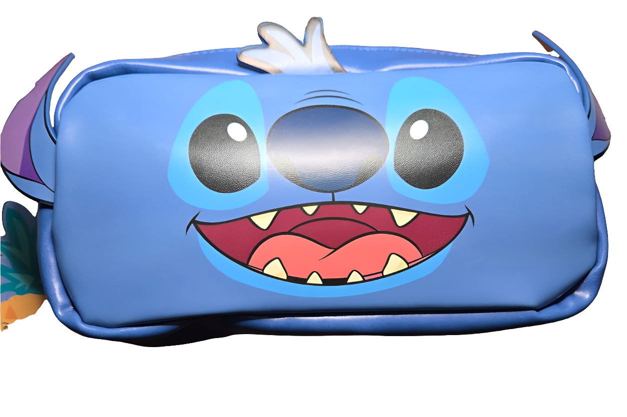 Disney Stitch Cosmetic Bag - Head