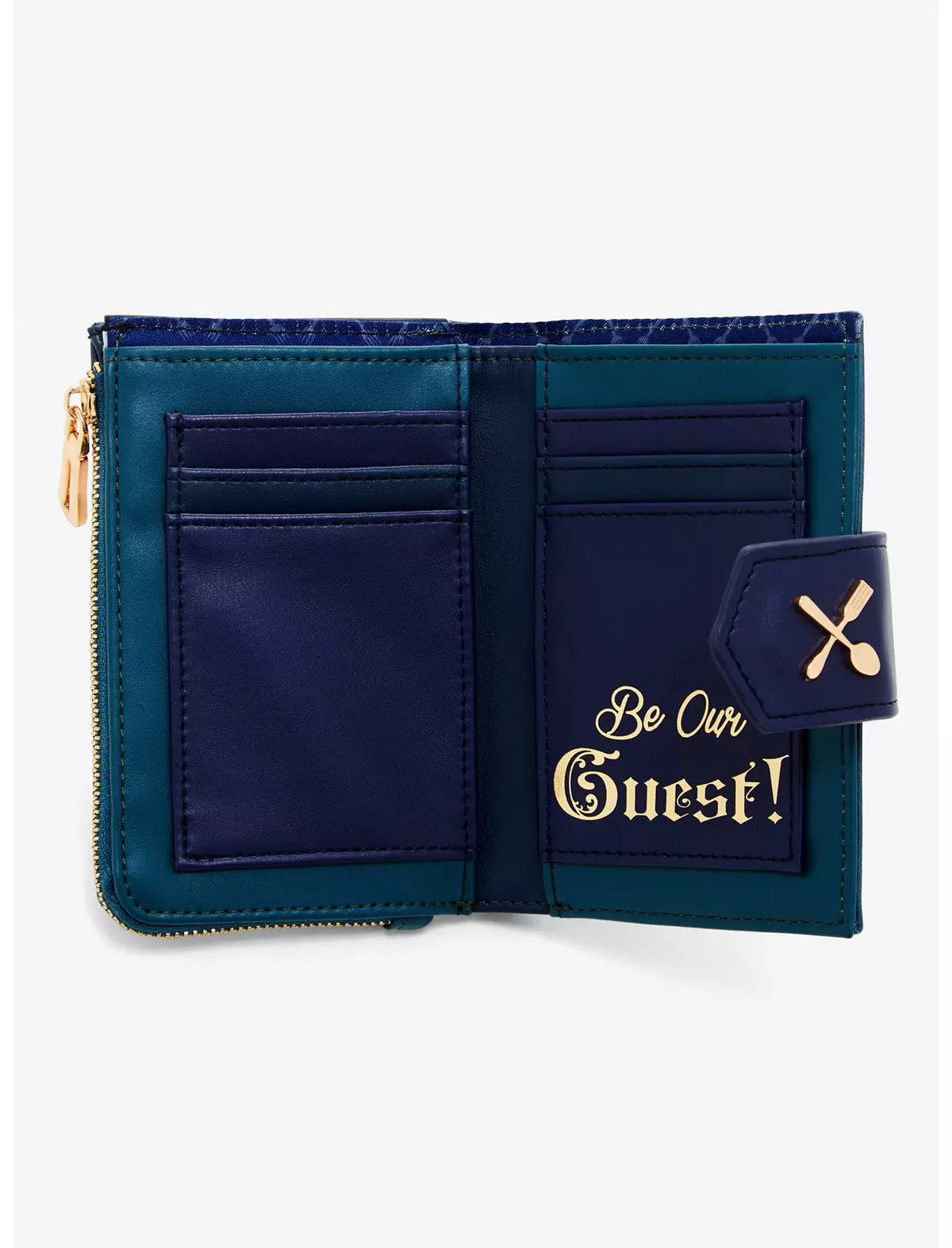 Beauty and the Beast Be Our Guest Disney Dining Wallet