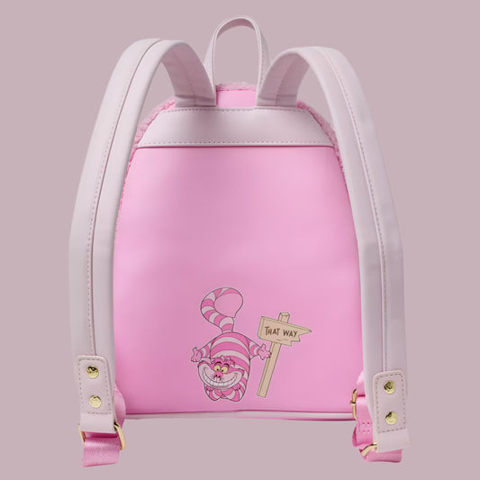 Disney Parks Exclusive Plush Cheshire Cat Mini Backpack