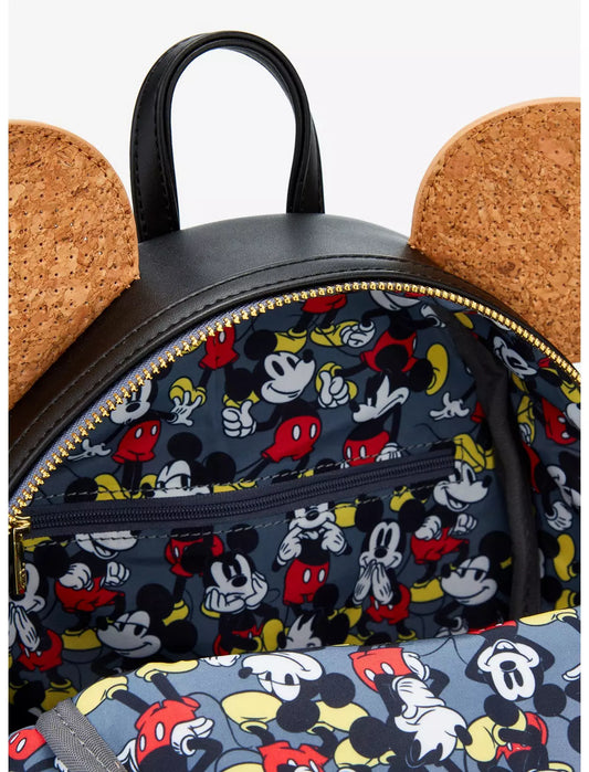 Disney Mickey Mouse Cosplay Cork Pin Mini Backpack