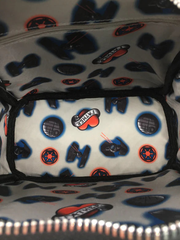 Star Wars Lucas Film SW Dark Side Tattoo Mini Backpack