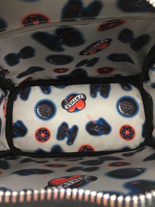 Star Wars Lucas Film SW Dark Side Tattoo Mini Backpack