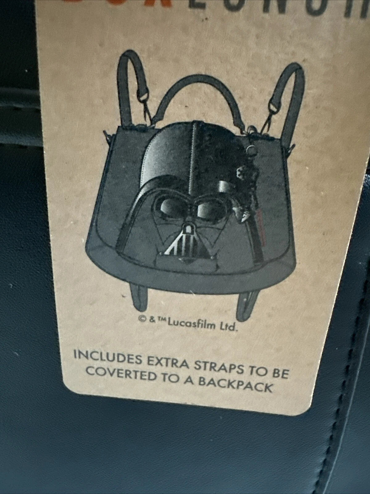 Star Wars Darth Vader Convertible Crossbody with Sound Effects