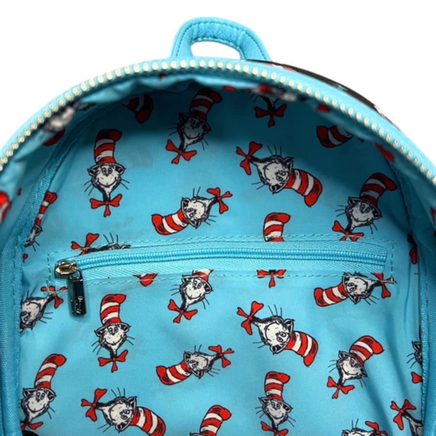 Dr Seuss Cat in the Hat AOP Mini Backpack