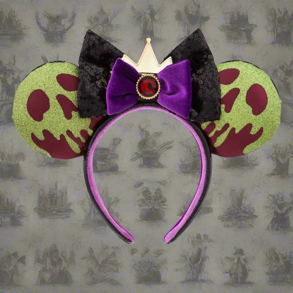 Disney Evil Queen Poisoned Apple Ears Headband