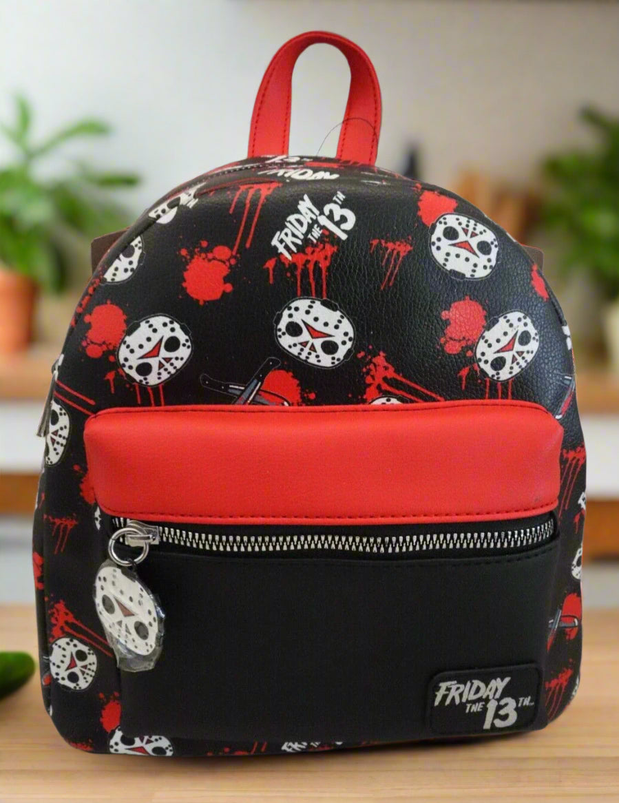 Friday the 13th Jason Chibi AOP Mini Backpack