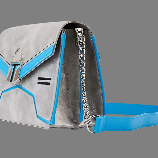 SIGNED Star Wars Jango Fett Chain Strap Crossbody Bag
