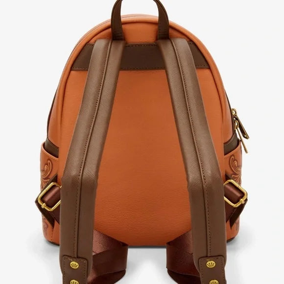 Disney Lilo & Stitch Tooled Brown Mini Backpack