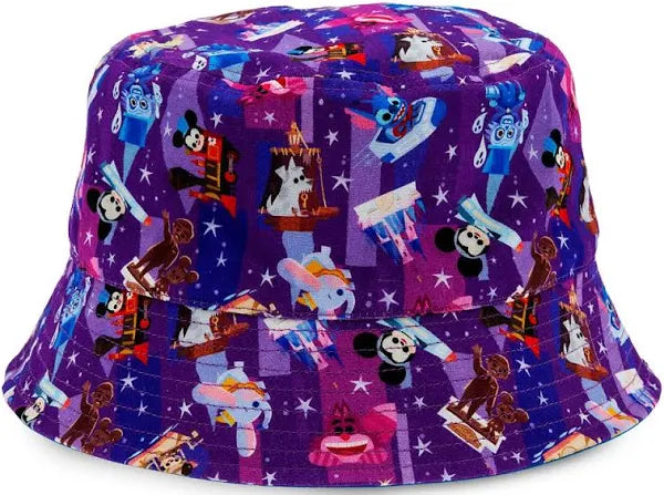 Disney Parks Paris Reversible Disney and Friends Bucket Hat by Joey Chou